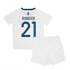 Olympique de Marseille Valentin Rongier #21 Hemmaställ Barn 2022-23 Korta ärmar (+ Korta byxor)